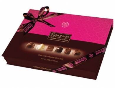 Elit Signature Spesiyal Çikolata Pembe Kutu (256 Gr) - 1