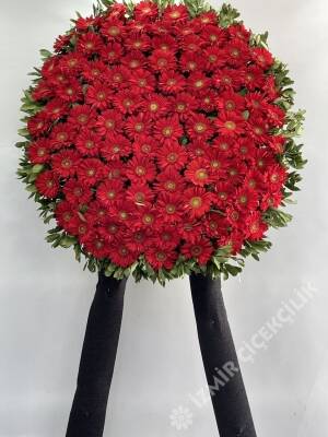 Kırmızı Cenaze Çelengi - 1